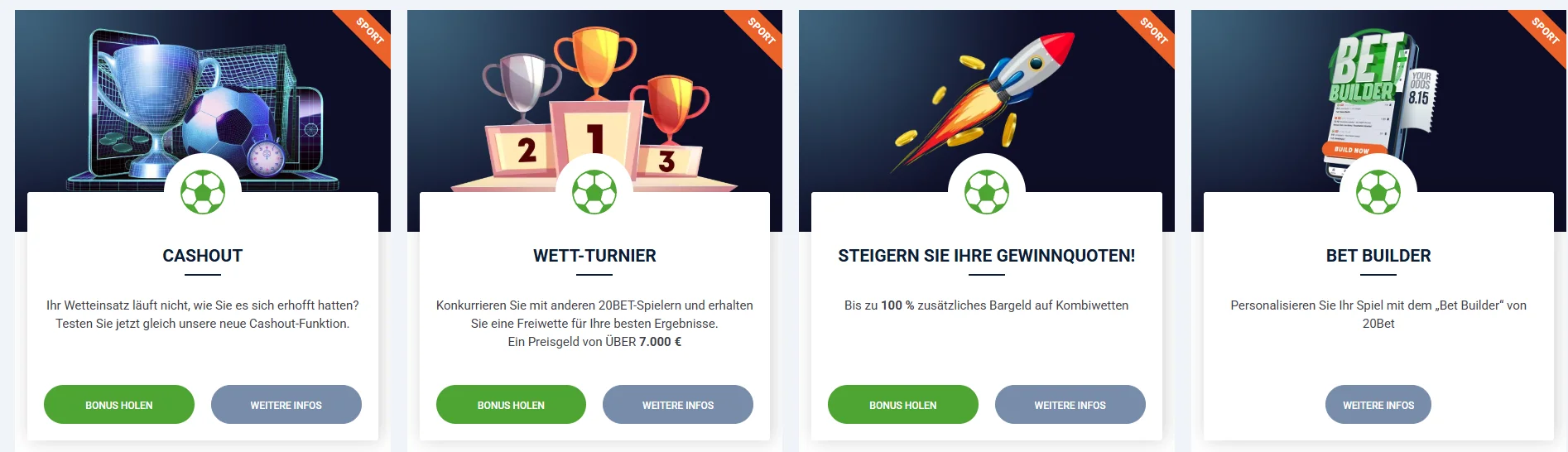 Wettbonus ohne OASIS